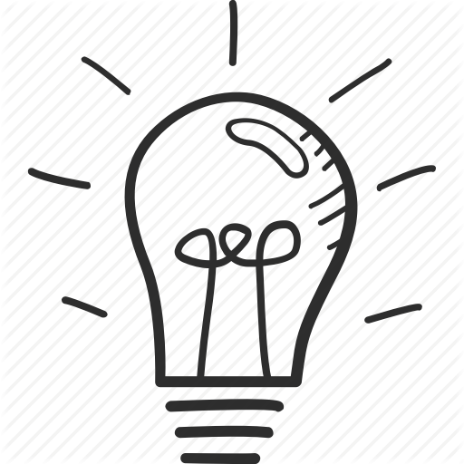 512x512 business, drawing, idea, imagination, knowledge, light bulb - Knowledge Drawing