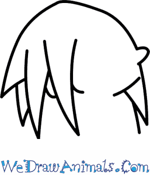 300x350 how to draw knuckles the echidna - Knuckles Drawing