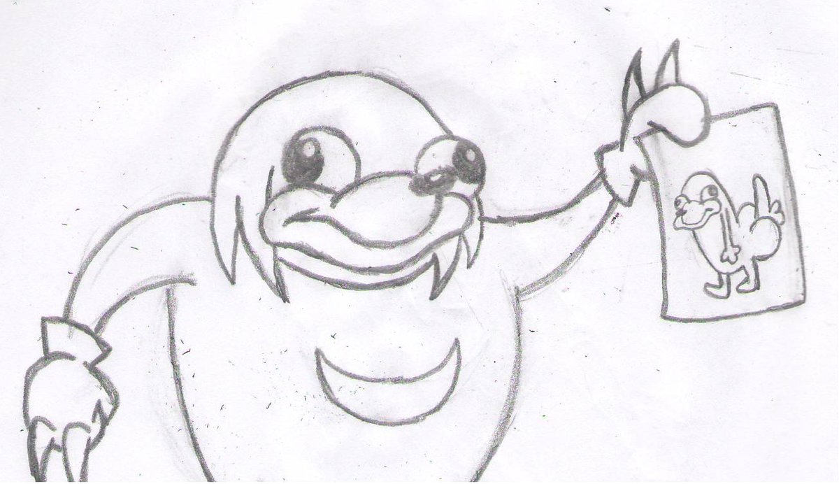 1200x692 knuckles drawing ugana for free download - Knuckles Drawing