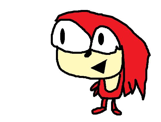 564x429 crappy knuckles drawing - Knuckles Drawing