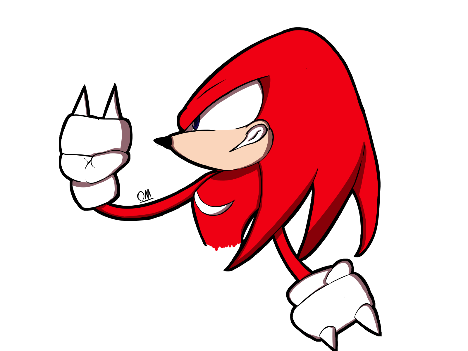 Knuckles Drawing at Explore collection of Knuckles