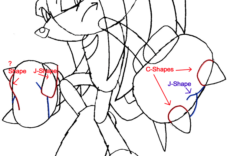 750x516 How To Draw Knuckles The Echidna From Sonic The Hedgehog With Easy - Knuckles The Echidna Drawing
