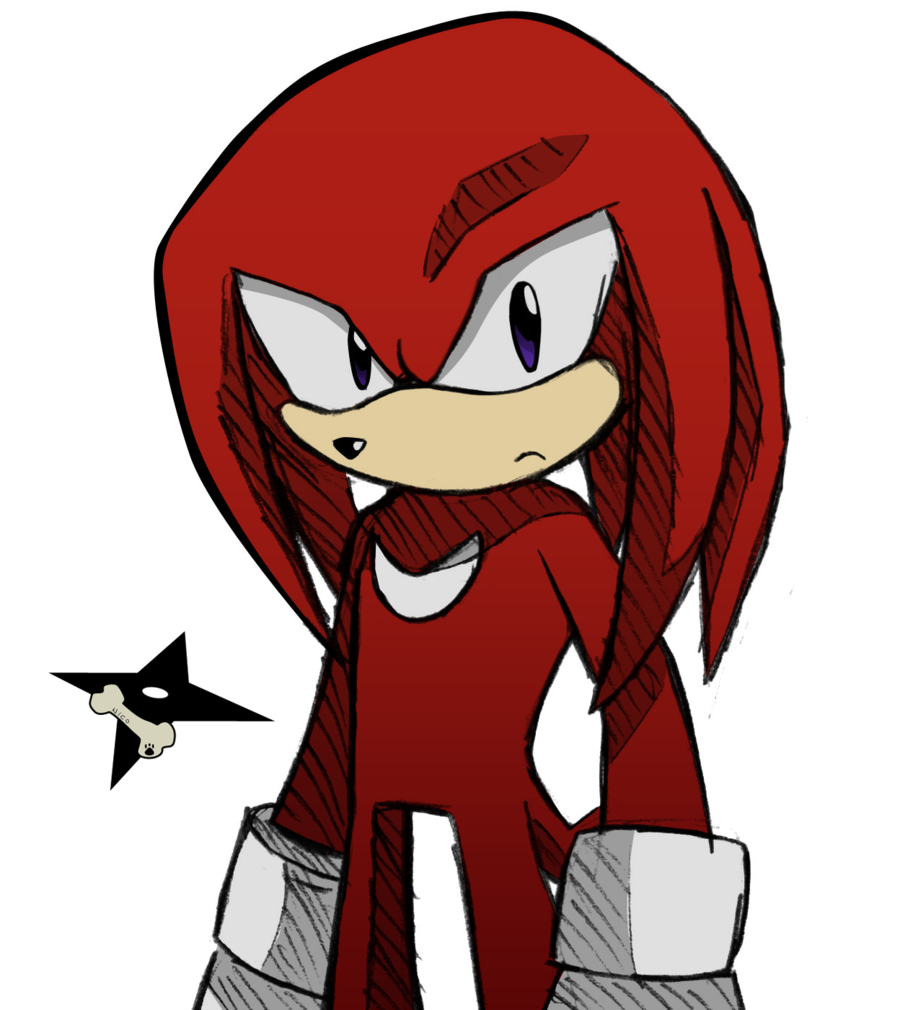 900x1010 Knuckles The Echidna Drawings - Knuckles The Echidna Drawing