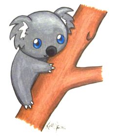 236x280  - Koala Bear Cartoon Drawing