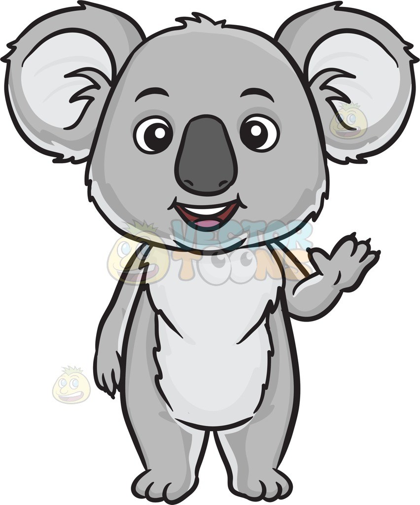 852x1024 Koala Bear Clipart Drawn - Koala Cartoon Drawing