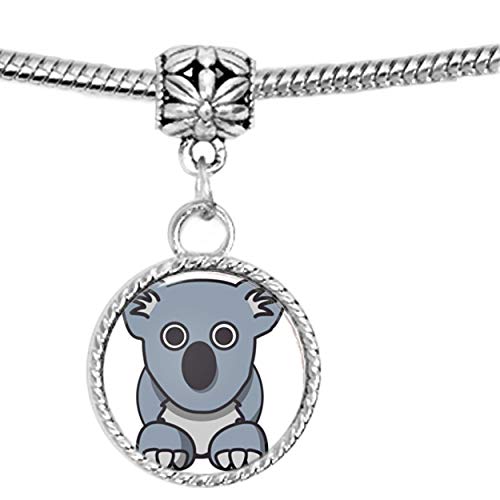 500x500 cartoon drawing of a koala bear charm bracelet amazon ca jewelry - Koala Cartoon Drawing