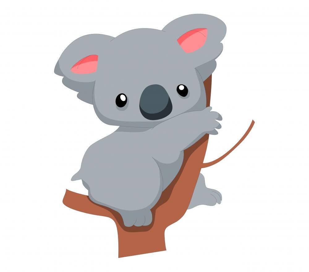 1000x880 Cute Baby Koala Cartoon Clip Art - Koala Drawing Cute