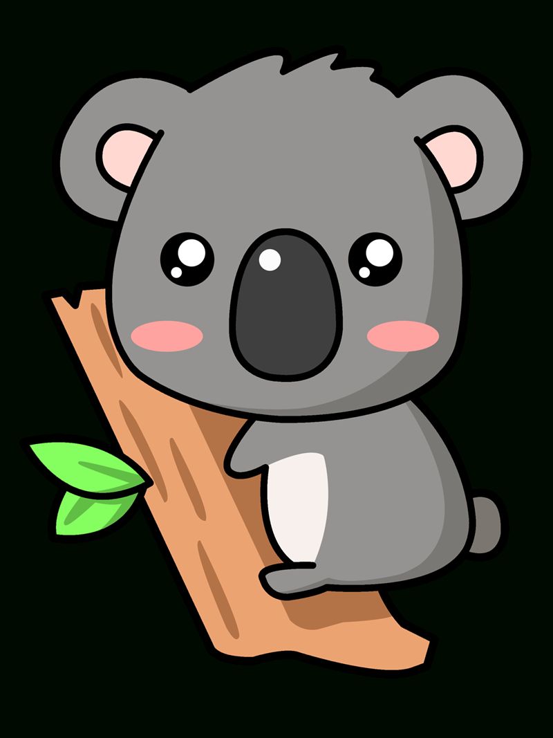 800x1067 How To Draw A Cute Koala - Koala Drawing Cute