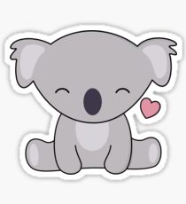 210x230 Kawaii Koala Drawing Stickers Redbubble - Koala Drawing Cute