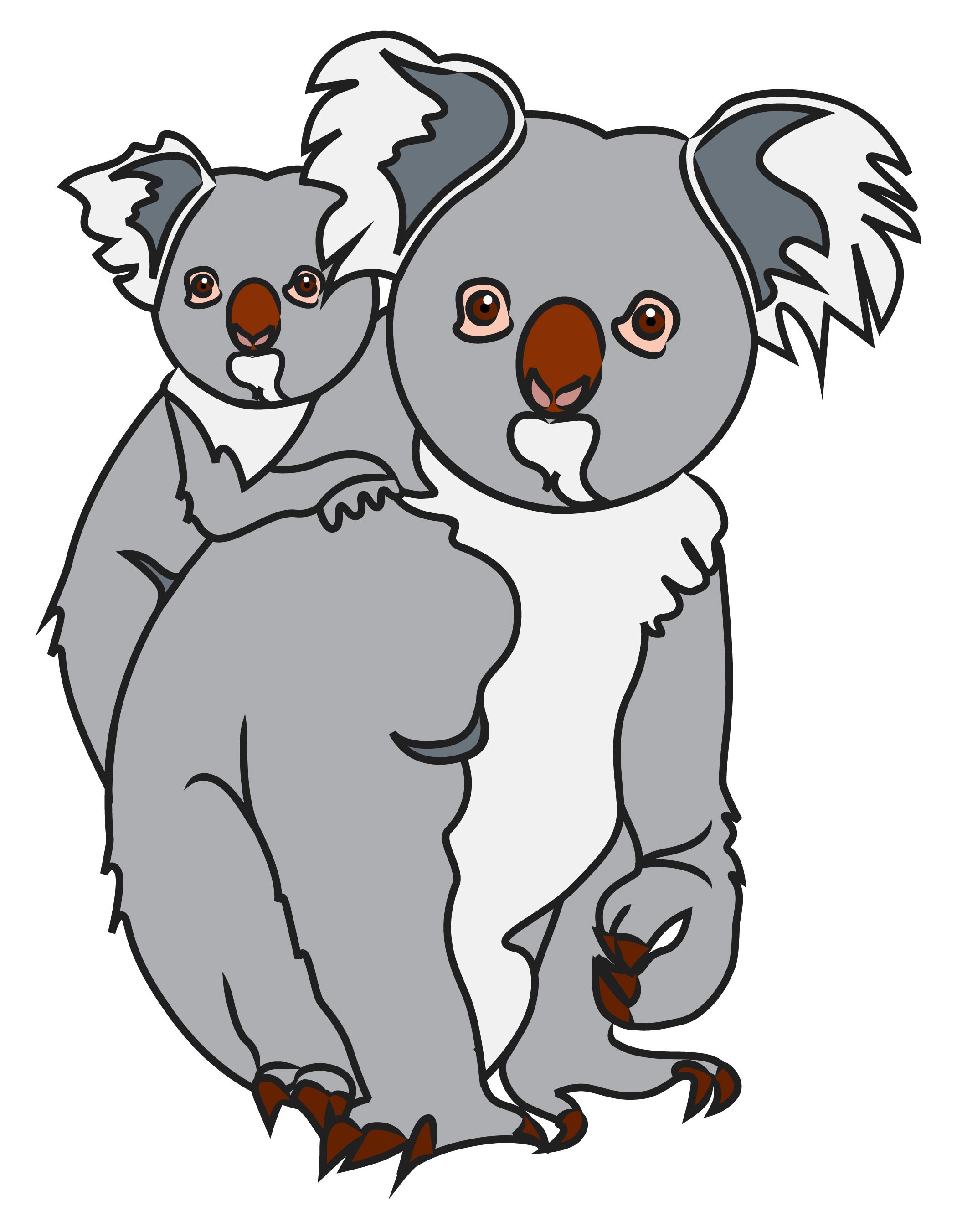 2100x2702 Koala Bear Drawing Cute Archives - Koala Drawing Cute