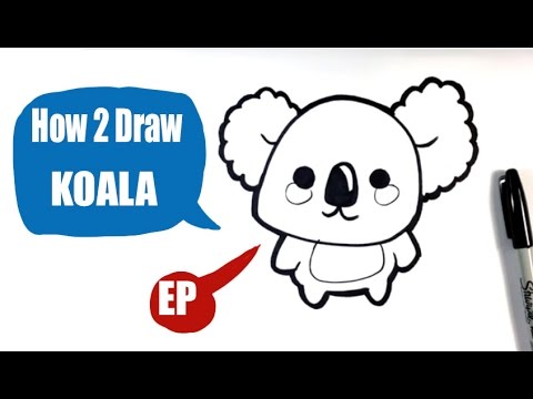 480x360 How To Draw A Koala - Koala Drawing Step By Step
