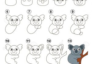 300x210 Koala Drawing Step - Koala Drawing Step By Step
