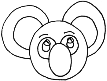 350x265 Step How To Draw Cartoon Koala Bears With Drawing Tutorial - Koala Drawing Step By Step