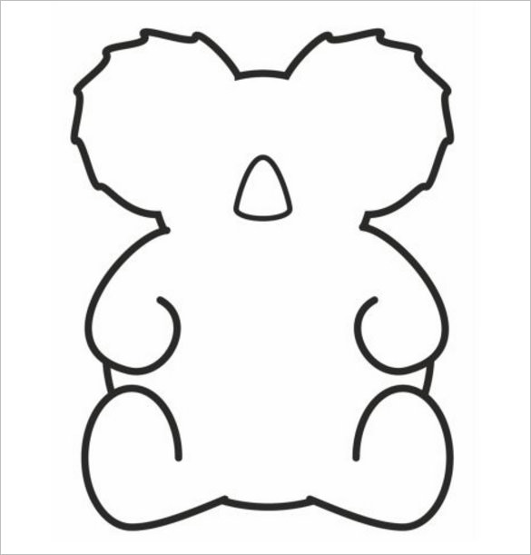 Koala Outline Drawing at PaintingValley.com | Explore collection of ...