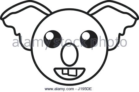 450x299 Koala Templates Crafts Colouring Pages Free Premium Outline Tattoo - Koala Outline Drawing