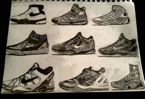 474x323 drawings of kobe bryant shoes - Kobe 9 Drawing