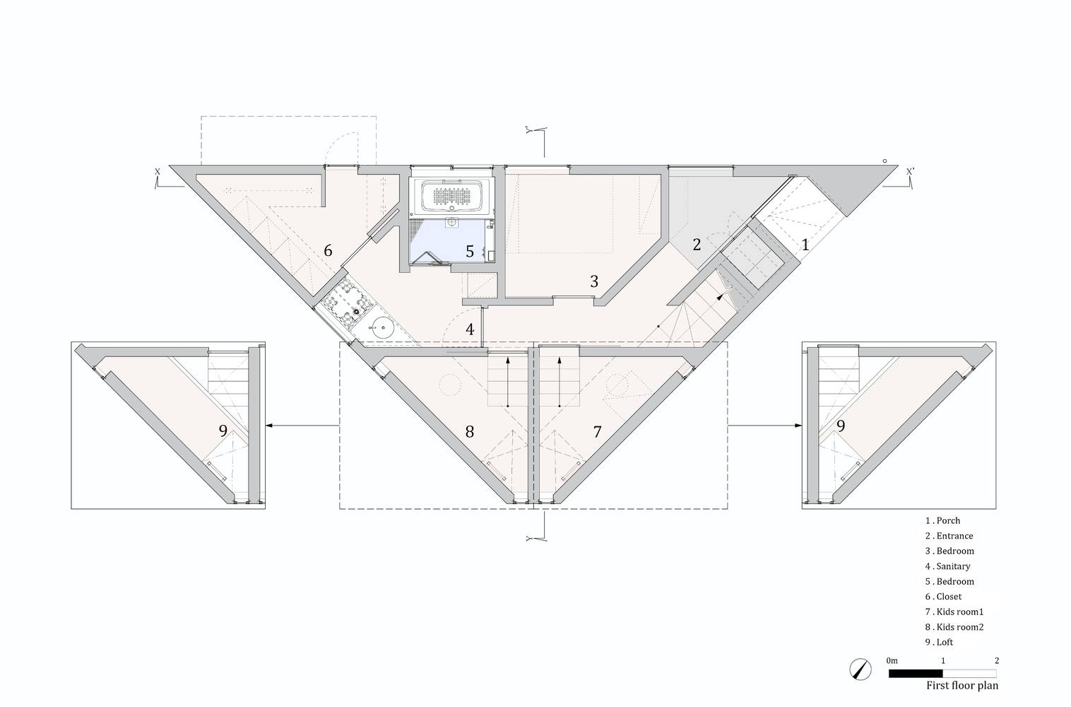 1516x1000 gallery of house in kobe fujiwaramuro architects - Kobe 9 Drawing