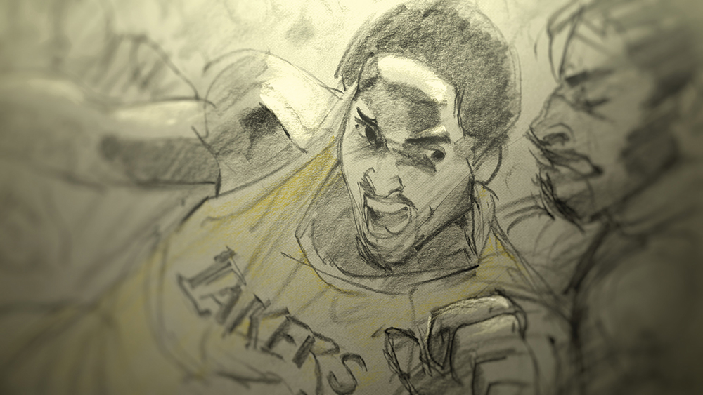 1000x563 kobe bryant assembles his animated dream team for 'dear basketball - Kobe Bryant Cartoon Drawing