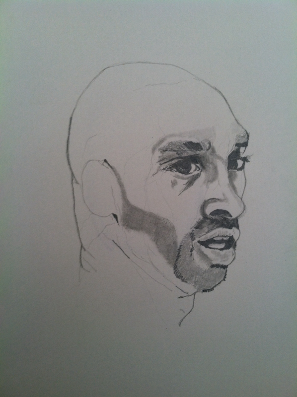 598x800 how to draw kobe bryant - Kobe Drawing