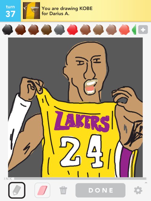 500x667 Kobe Drawings - Kobe Drawing