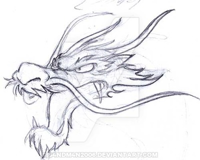 400x321 Koi Dragon - Koi Dragon Drawing