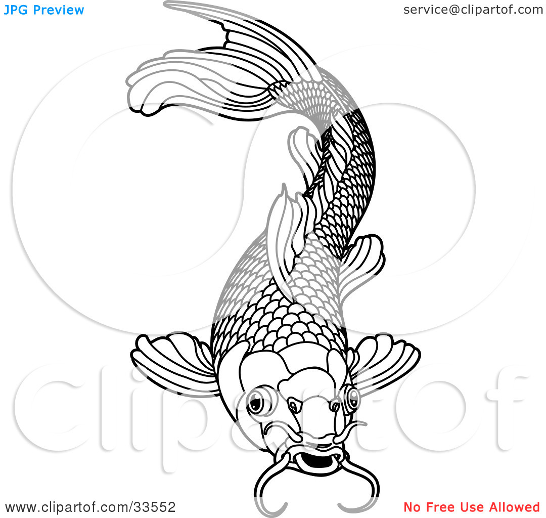 1080x1024 Drawn Koi Fish Dragon - Koi Fish Dragon Drawing