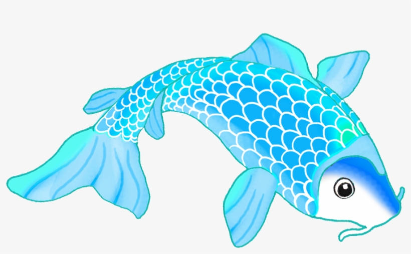 820x507 Colorful Koi Fish Drawings Png Royalty Free - Koi Fish Drawing