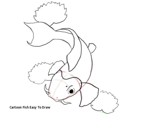 600x500 Cartoon Fish Easy To Draw Koi Fish Simple Drawing - Koi Fish Drawing Simple