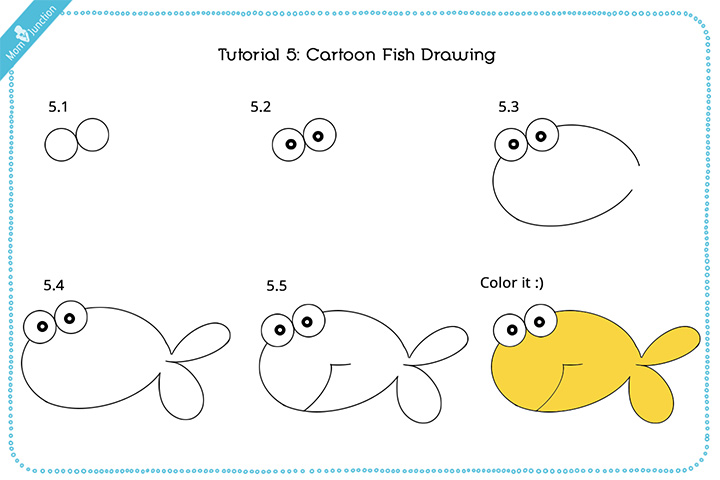 720x480 Photos Koi Fish Drawings For Kids - Koi Fish Drawing Step By Step