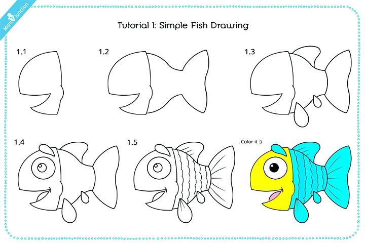 Koi Fish Drawing Step By Step At Paintingvalley.com 