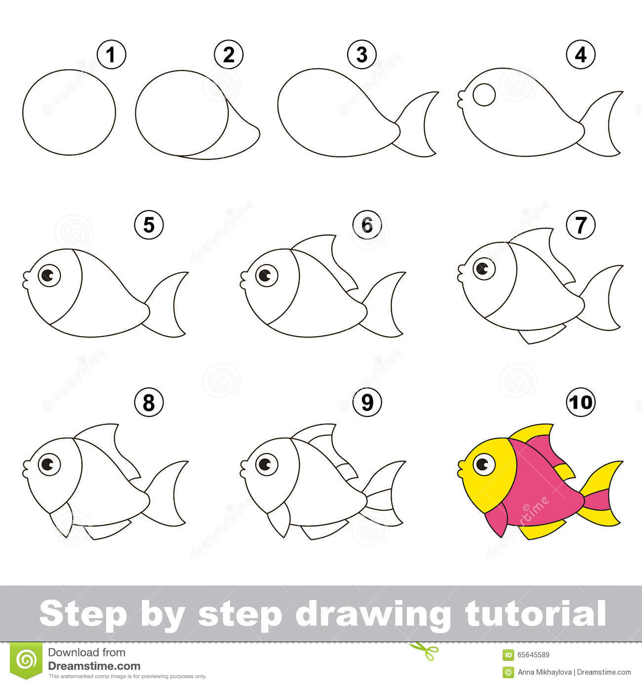 Koi Fish Drawing Tutorial At Paintingvalley Com Explore