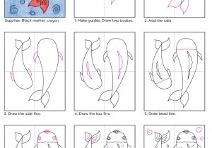 300x210 koi fish drawing tutorial drawing a koi carp - Koi Fish Drawing Tutorial