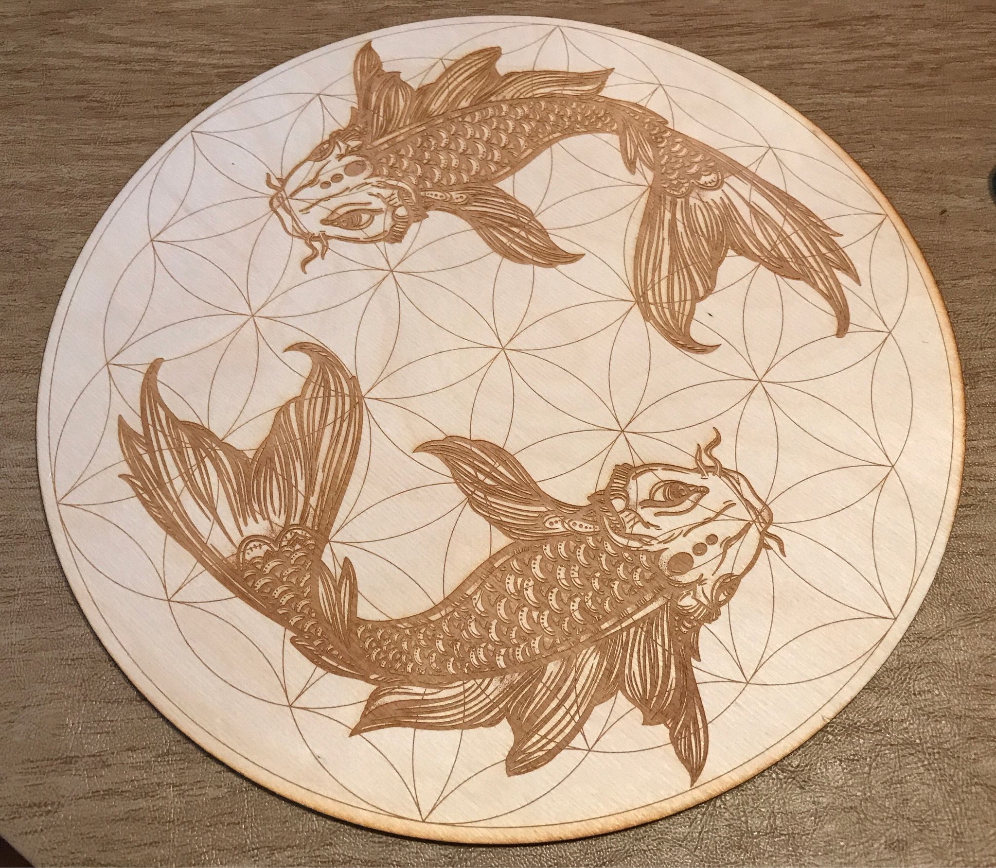 2048x1786 koi fish flower of life crystal grid zen and meow - Koi Fish Drawing With Flowers