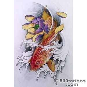 Koi Fish Tattoo Drawing Design at PaintingValley.com | Explore ...