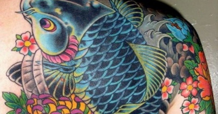 760x400 The Coolest Koi Fish Tattoo Designs You Have Seen - Koi Fish Tattoo Drawing Design