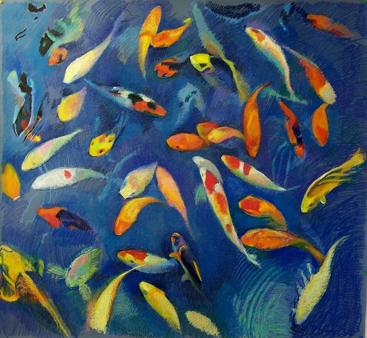 714x658 life's a koi pond aletha kuschan's weblog - Koi Pond Drawing