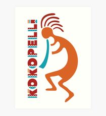 210x230 Kokopelli Drawing Art Prints Redbubble - Kokopelli Drawing