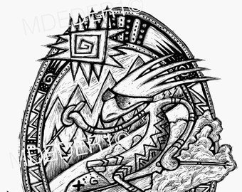 340x270 Kokopelli Drawing Etsy - Kokopelli Drawing