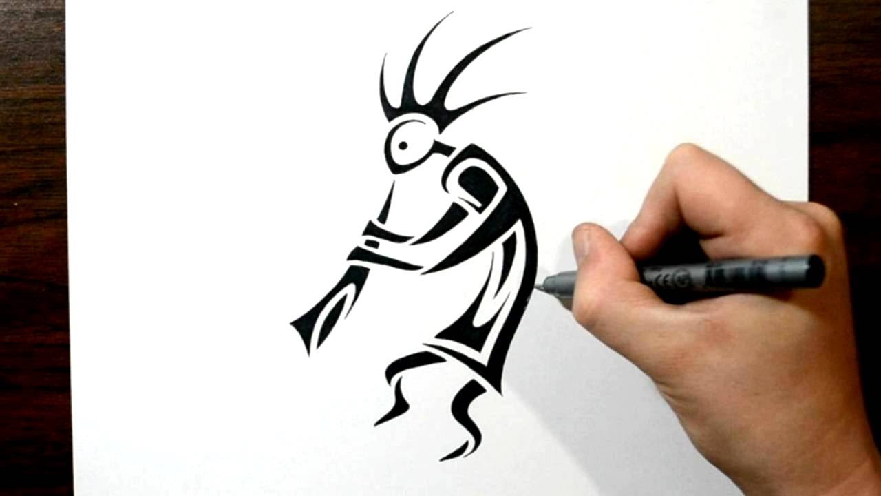 Kokopelli Drawing at Explore collection of