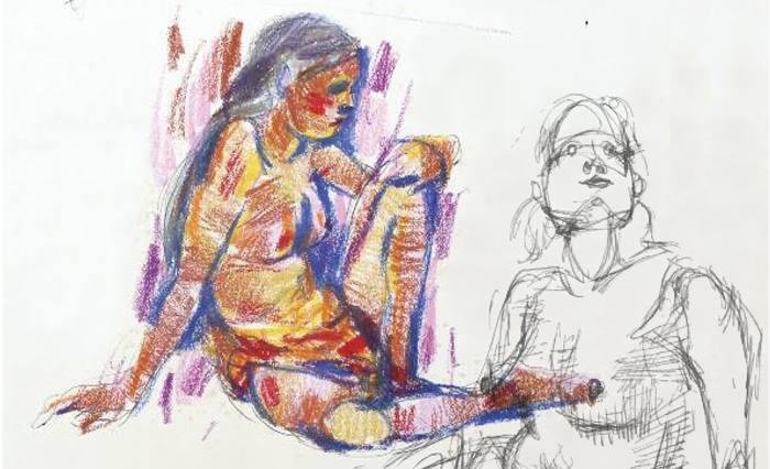 700x426 drawings of women - Kolkata Drawing