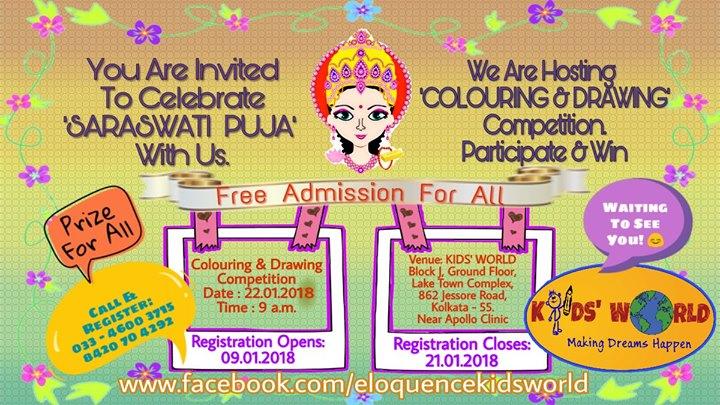 720x405 colouring and drawing competition - Kolkata Drawing