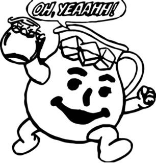 306x319 kool aid coloring pages coloring sheets kool aid man, kool aid - Kool Aid Man Drawing