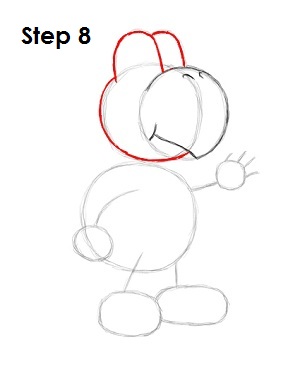 300x388 How To Draw Koopa Troopa - Koopa Troopa Drawing