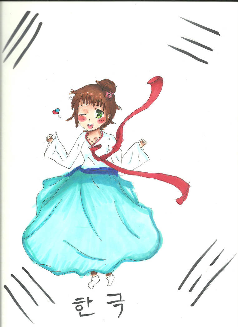 762x1049 Anime Korean Girl - Korean Cartoon Girl Drawing