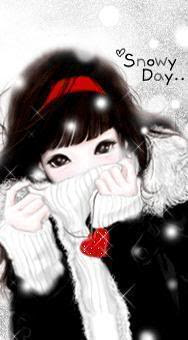 188x340 Life As Art Pretty Korean Cartoons - Korean Cartoon Girl Drawing