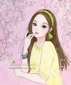 236x282 Best Cute Korean Cartoons Images Drawings, Illustration Girl - Korean Cartoon Girl Drawing