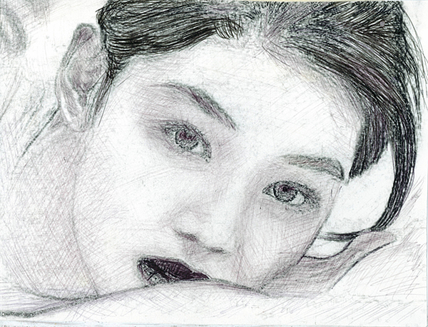 600x458 korean actress drawing - Korean Drawing
