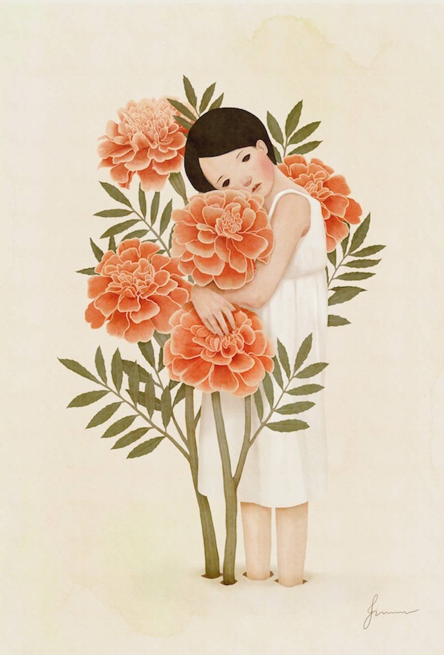 900x1326 sweet korean drawings fubiz media - Korean Drawing