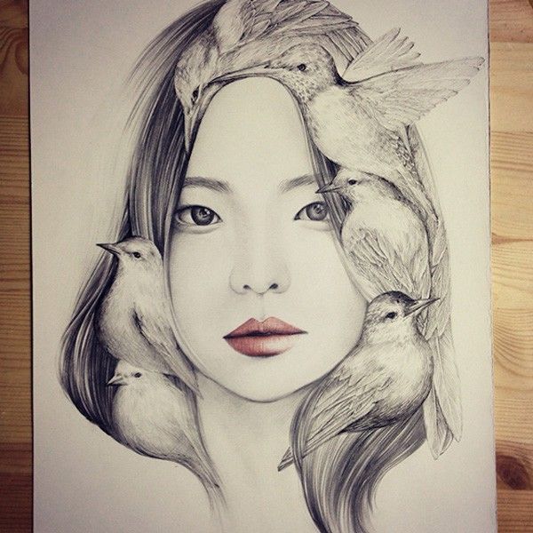 600x600 Whimsical Drawings - Korean Drawing