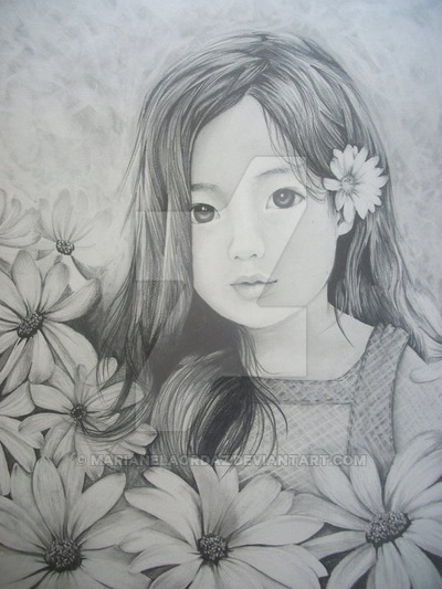 400x533 Little Korean Girl - Korean Girl Drawing